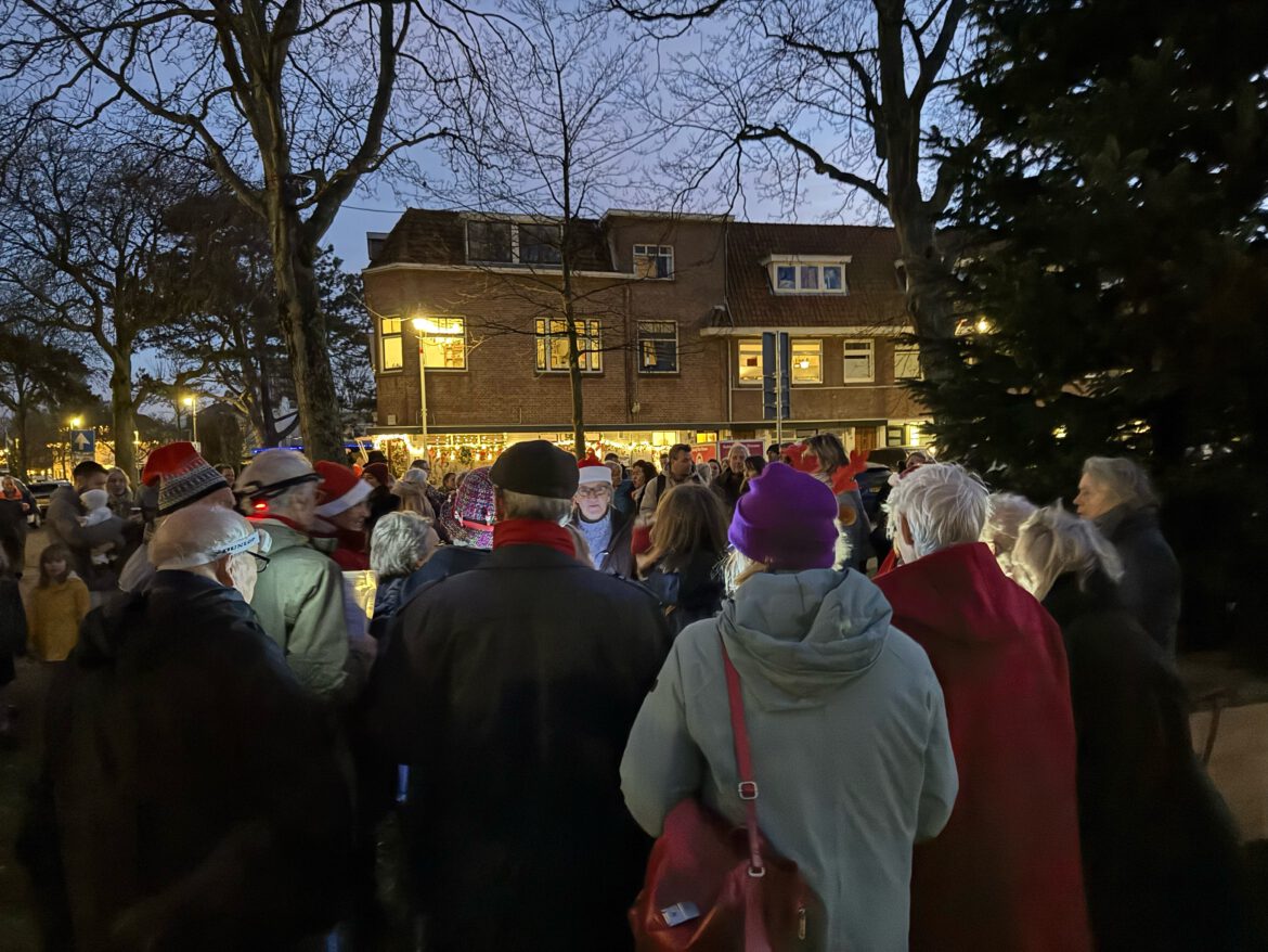 Zing mee in het Vogelwijk-kerstkoor